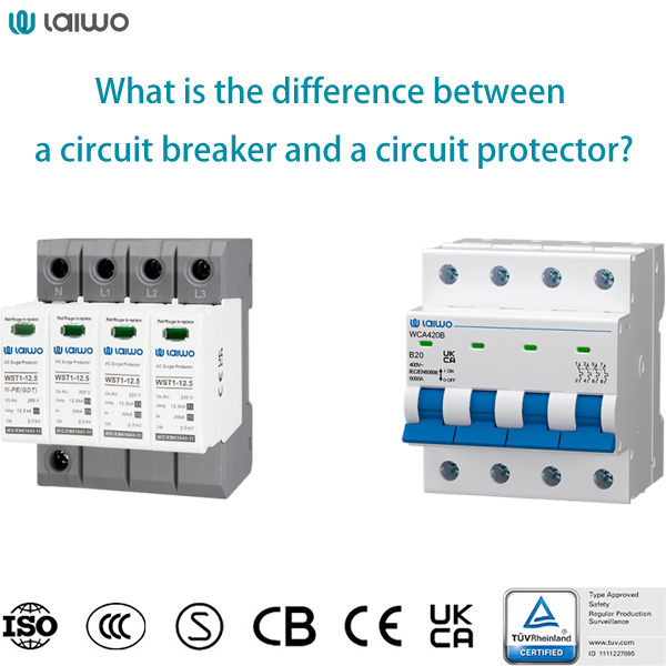 What is the difference between a circuit breaker and a circuit protector?-wosomelecWhat is the difference between a circuit breaker and a circuit protector?-wosomelec